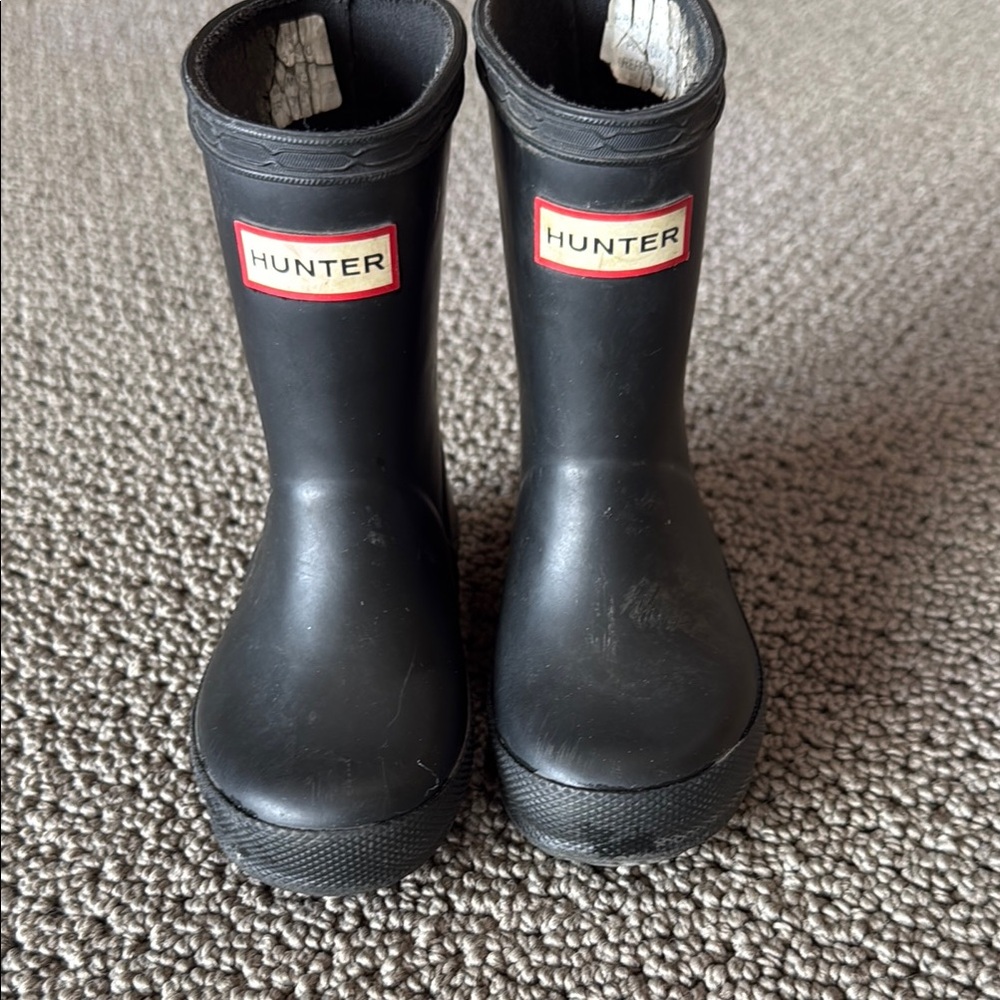 Hunter Black Rain Boots